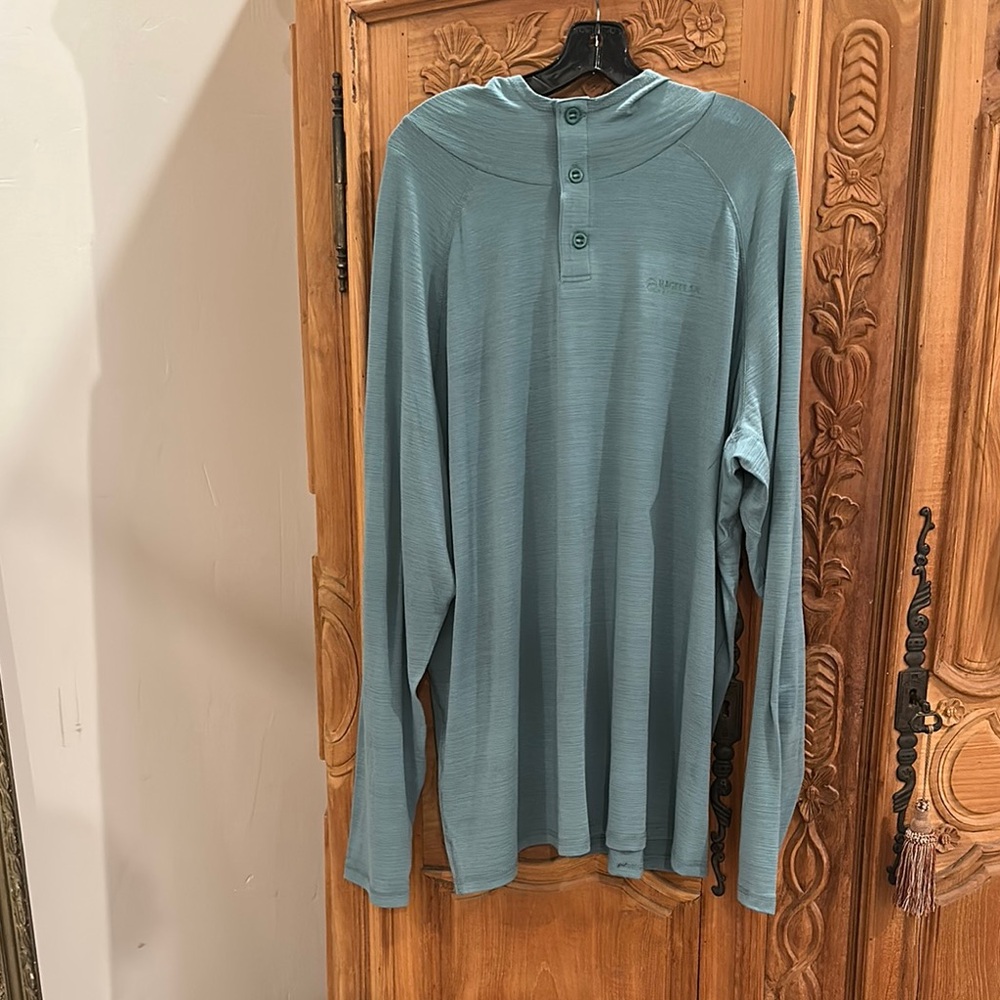 Patagonia Blue Long Sleeve Tee